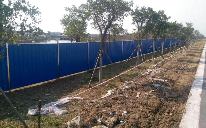 彩鋼瓦圍擋周轉 彩鋼瓦圍擋周轉