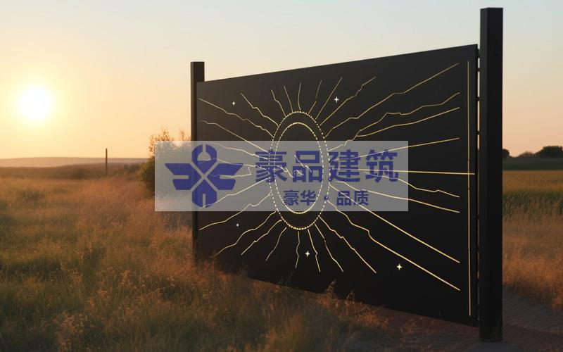 廣告牌圍擋竣工說明怎么寫？