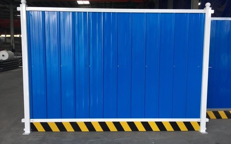 工地彩鋼瓦圍擋 工地彩鋼瓦圍擋